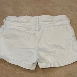 Old Navy Women's Size 12 Cuffed White Shorts